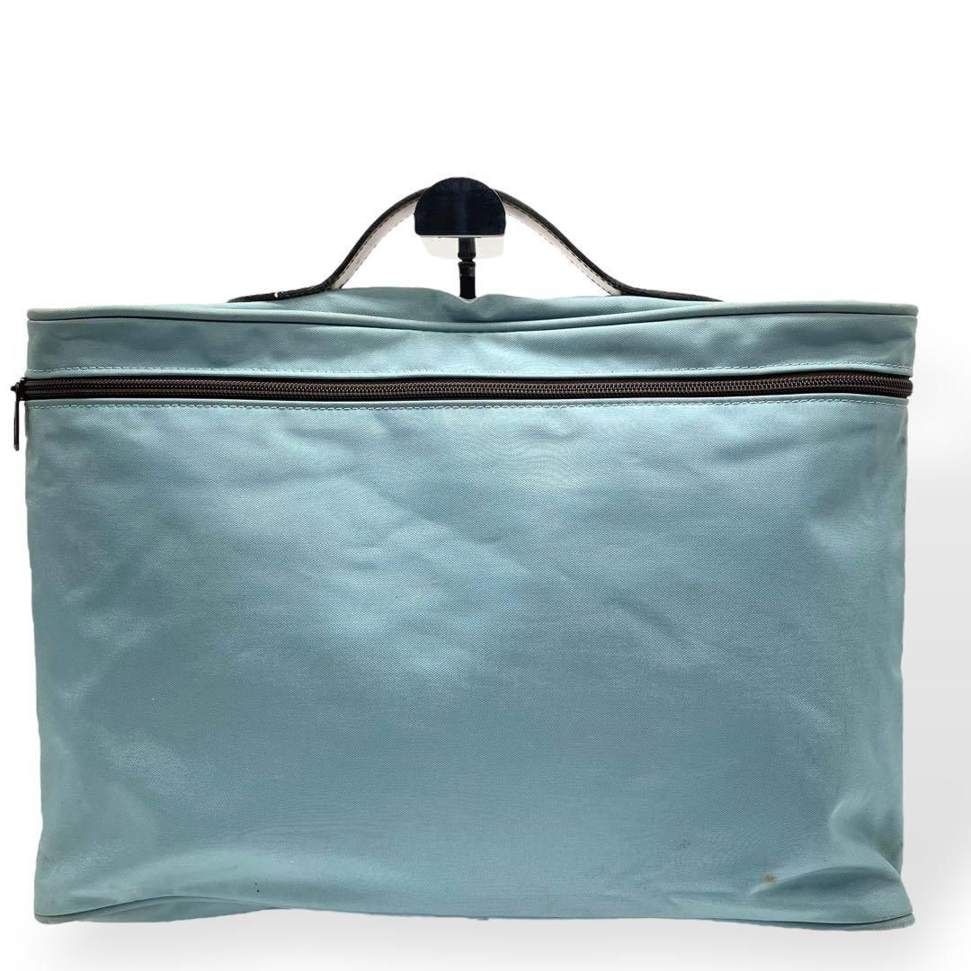 Herve Chapelier　ブリーフケース 良品 Herve Chapelier エルベシャプリエ ブリーフケース ブルー