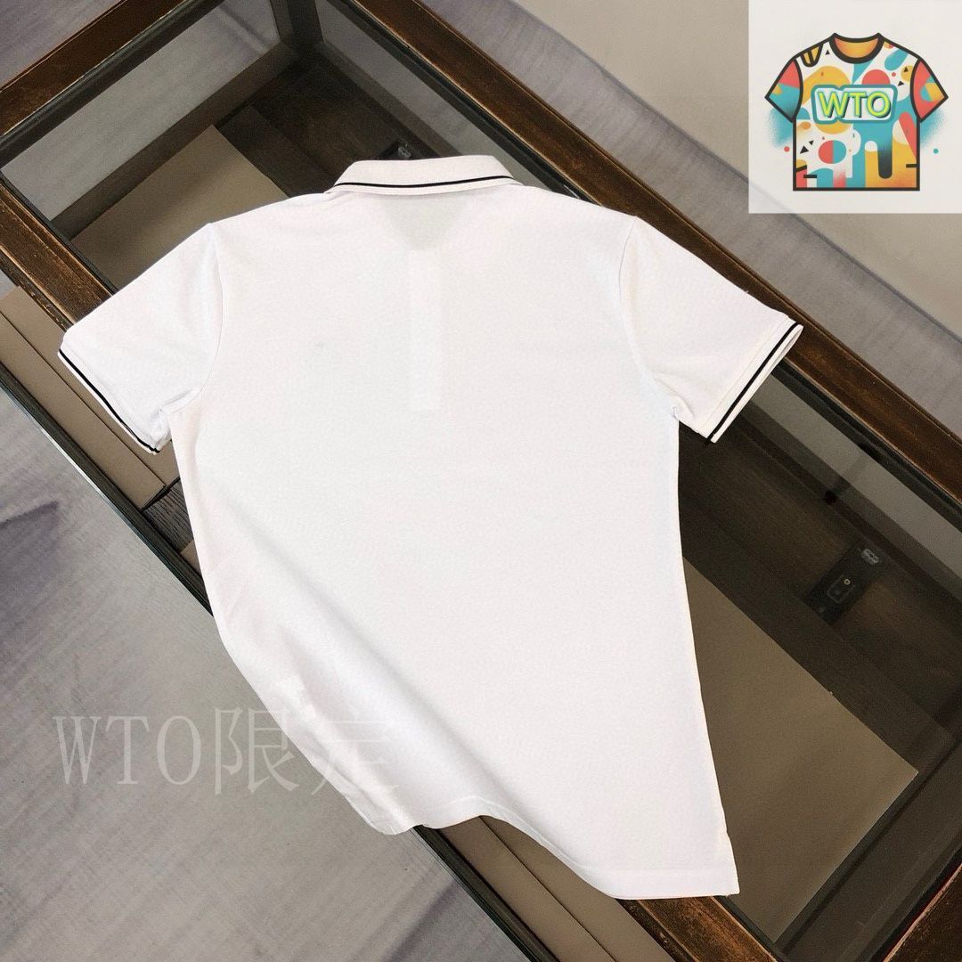 FENDI　フェンディ　ロゴ　立体　Tシャツ　半袖　ポロシャツ　さらっと　春夏に 今日特価】FENDI フェンディ 2025 春夏 メンズ ショートスリーブ