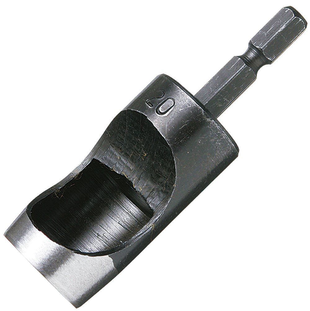 20mm 新潟精機 SK 六角軸皮抜きポンチ 20mm HMP-20 6.35mm軸