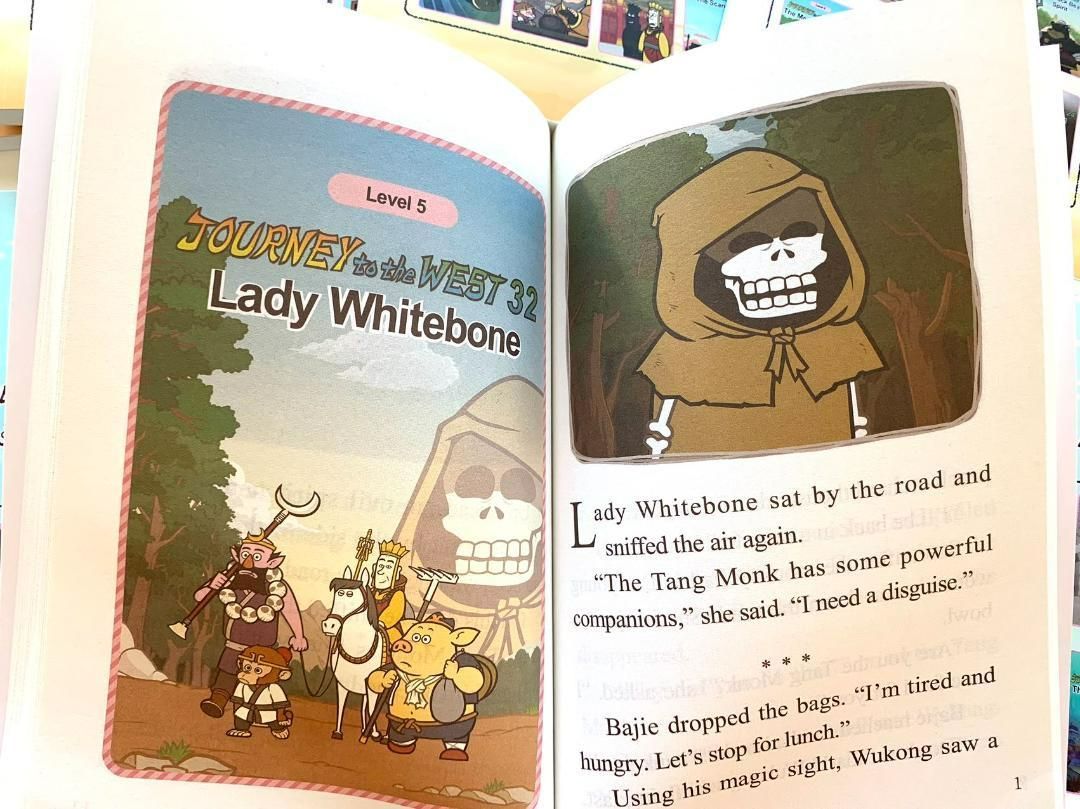 Journey to the West 絵本10冊 mp3音源付 動画付 西遊記 西游记