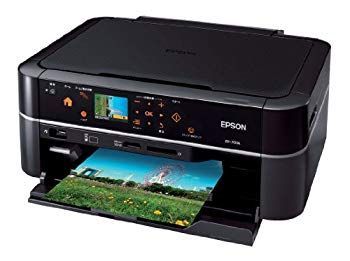 【中古】EPSON Colorio インクジェット複合機 EP-703A カンタンLEDナビ搭載 6色染料インク