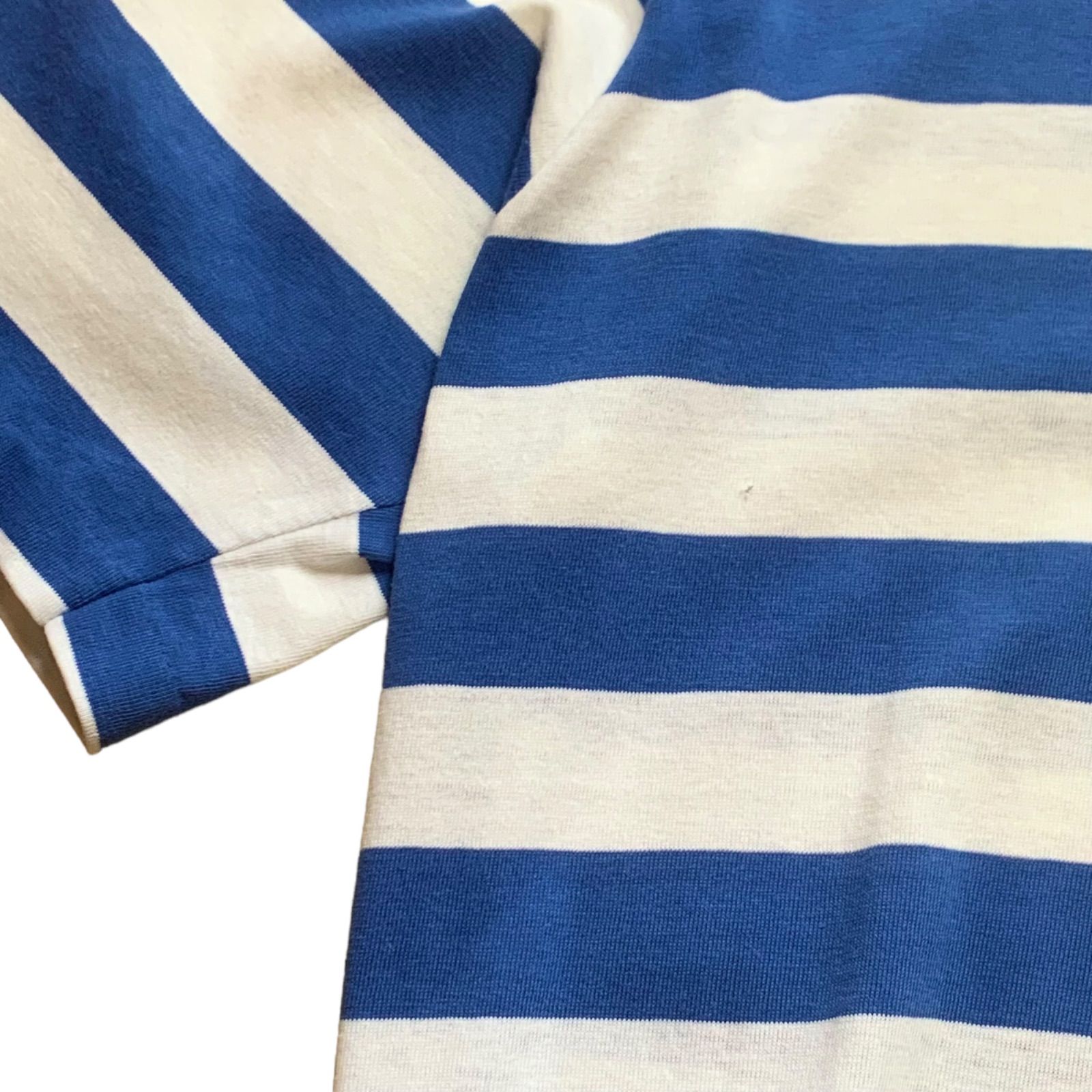 90's LANDS' END Border Pocket T-Shirts 【M】 90年代 ランズエンド