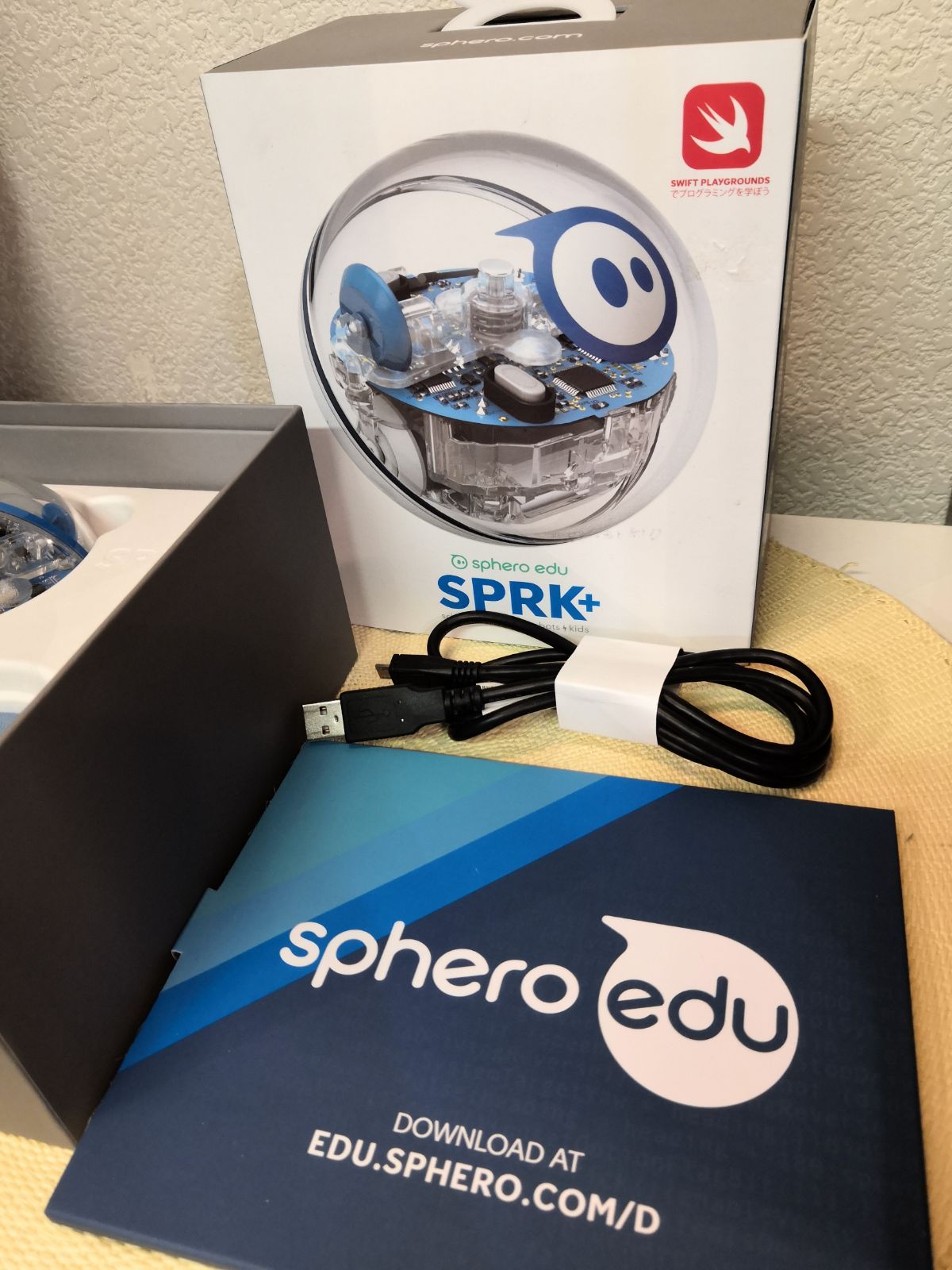 sphero edu　プログラミングロボット ｋ001 中古品/現状品 　 sphero edu SPRK+ プログラミングロボットスフィロ K001 A - メルカリ