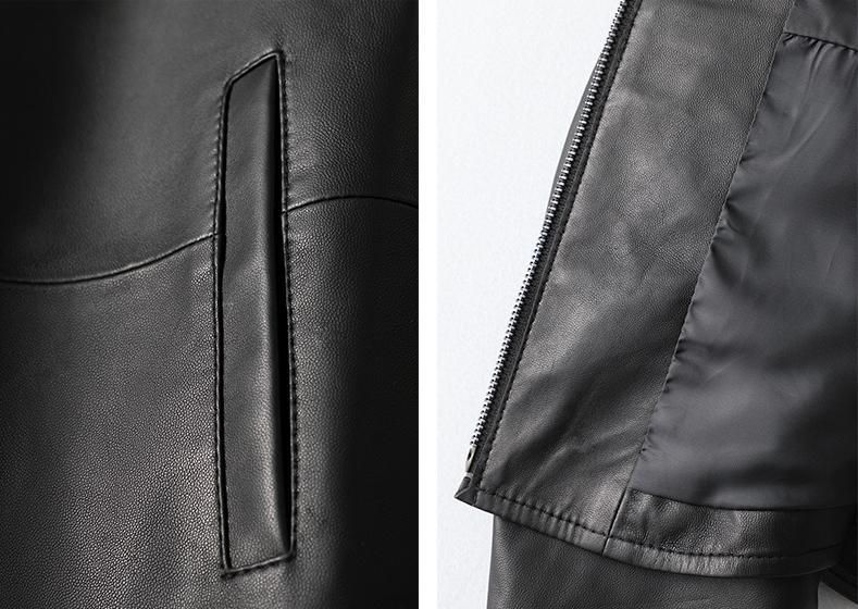 本革↑超ソフトなラムレザージャケット黒