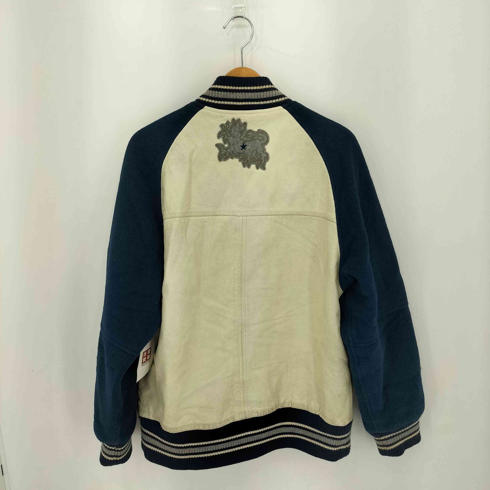 ミルクボーイ MILKBOY 90s レザー切替スタジアムジャケット レディース 表記無