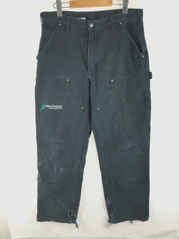 現状渡し品 CARHARTT WIP カーハート ワークインプログレス DOUBLE FRONT WASHED DUCK WORK PANTS B136 ダブルフロント ウォッシュド ダック 157-250710-ki-08-tag