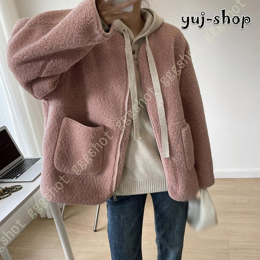 アウターコート モコモコ