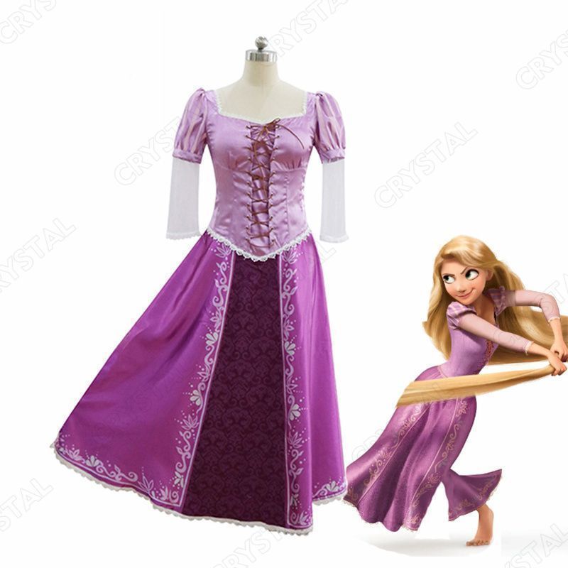 新品塔の上のラプンツェル ラプンツェル コスプレ衣装 Rapunzel