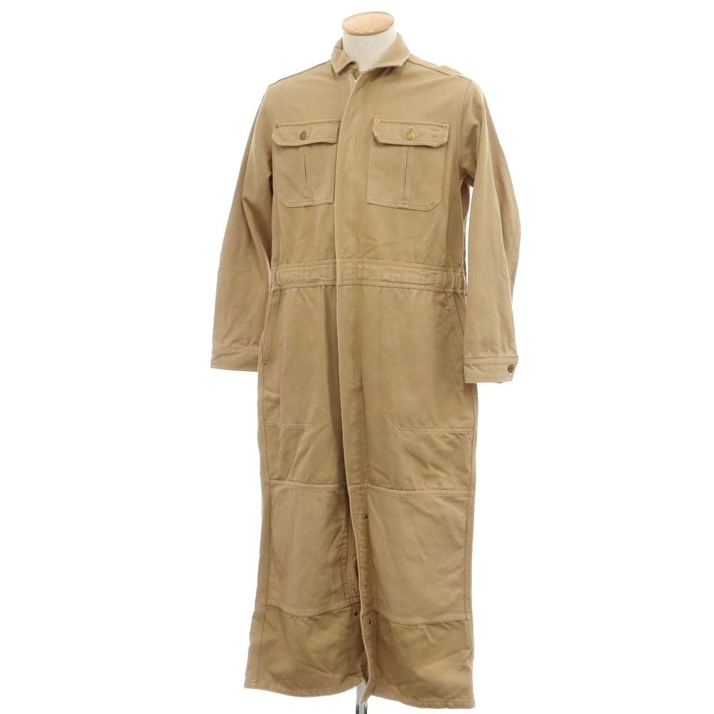 中古】ダブレット doublet SILK CHINO JUMPSUIT COAT コットンシルク ジャンプスーツ ロングコート ベージュ【サイズS】【メンズ】  - メルカリ