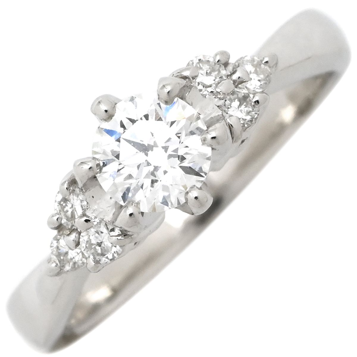 リング 指輪 ダイヤリング Pt900 ダイヤモンド プラチナシルバー 7号