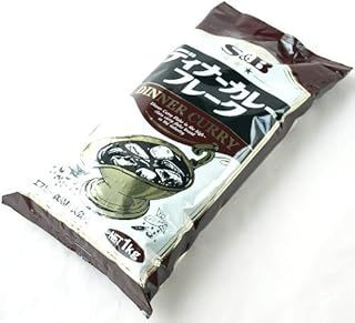 S-B エスビー食品 ディナーカレーフレーク カレールー 辛さ 5 1kg×4袋