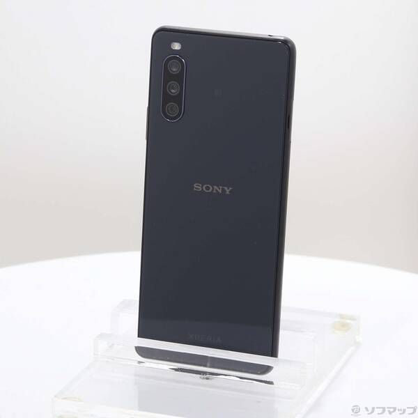 中古品〕 Xperia 10 III Lite 64GB ブラック XQ-BT44 楽天 SIM