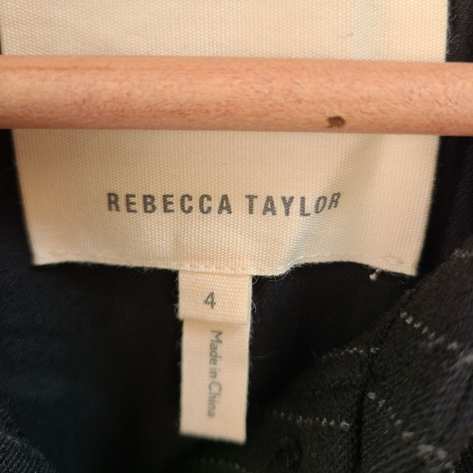 z239 rebecca taylor レベッカテイラー ノーカラージャケット