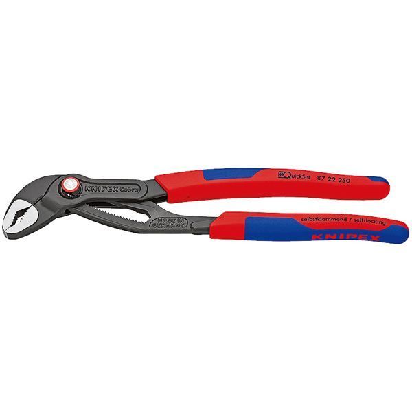 KNIPEX クニペックス コブラ クイックセット コンフォート 全長250mm 8722-250