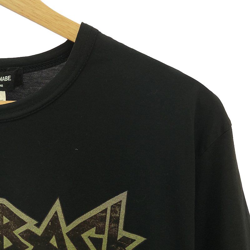 JUNYA WATANABE COMME des GARCONS / ジュンヤワタナベ | 2019SS | THE PLAGUE コットン ジャージ Tシャツ | S | ブラック | レディース JUNYA WATANABE COMME des GARCONS / ジュンヤワタナベ | 2019SS