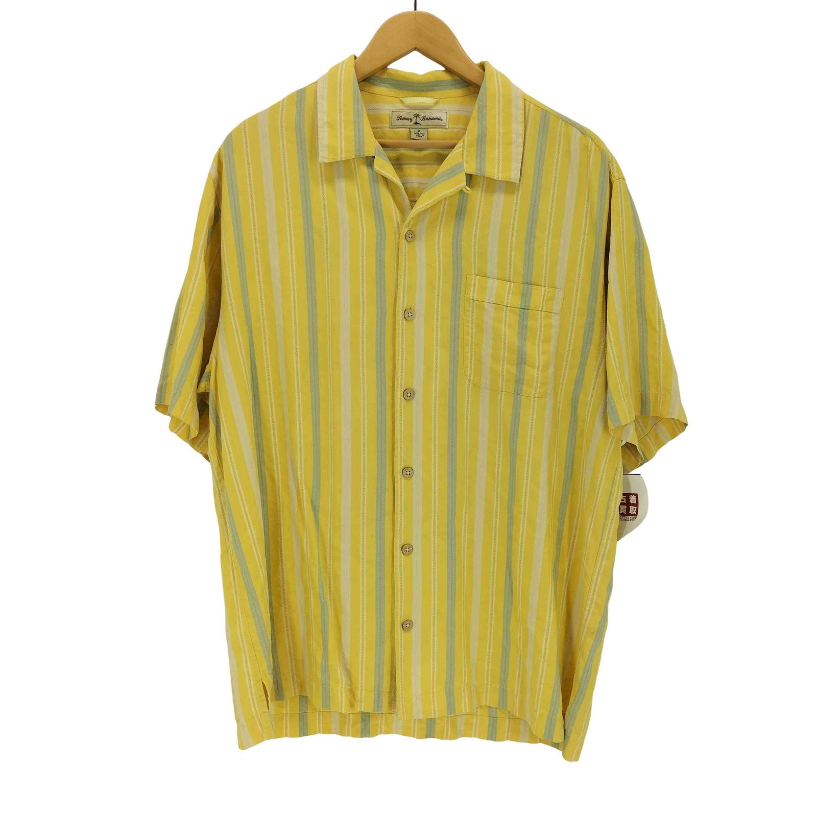 トミーバハマ Tommy Bahama シルクオープンカラーシャツ メンズ import：M 