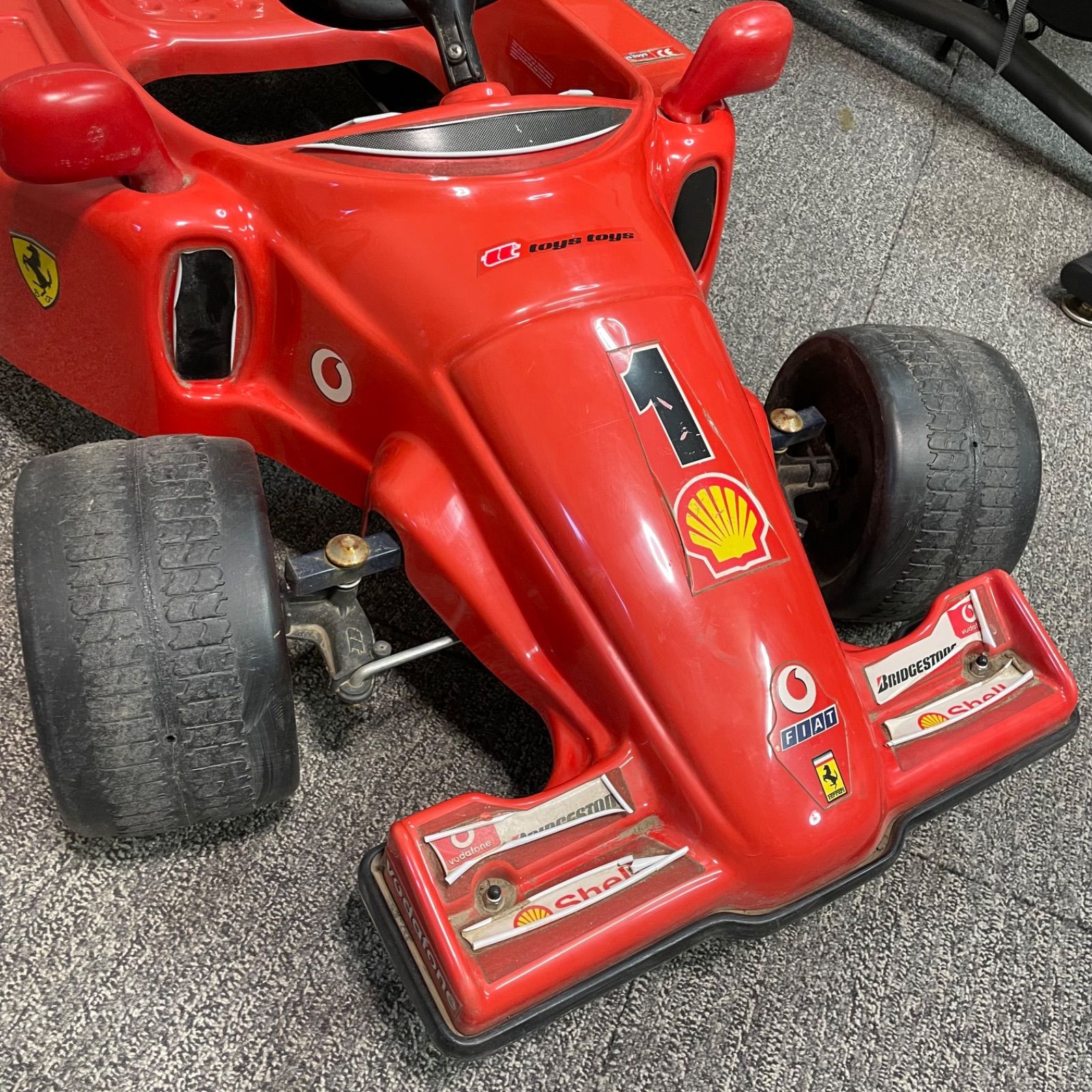 ♭ ペダルカー フェラーリ F1 乗用玩具 - メルカリ