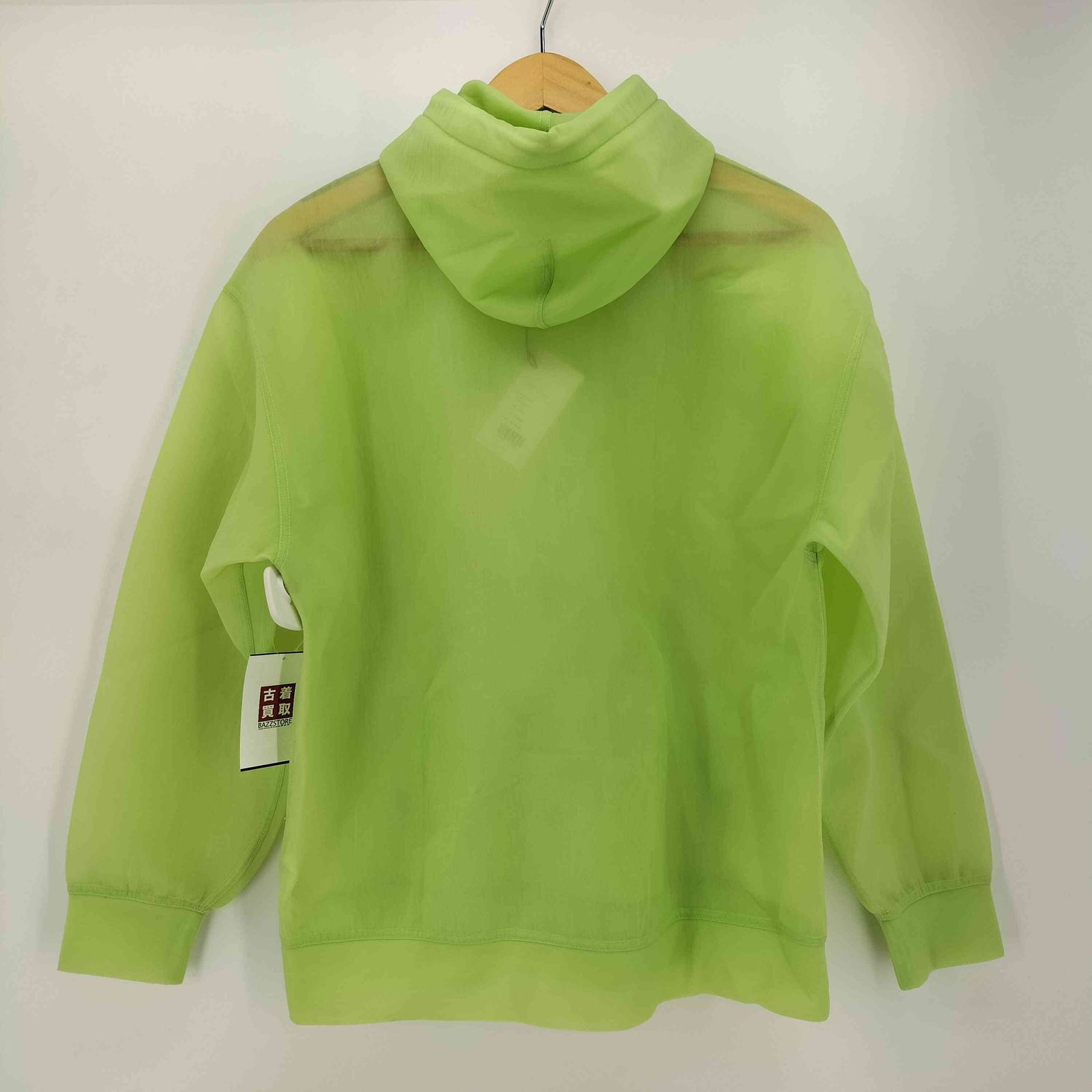 オーラリー AURALEE ELASTIC SHEER NYLON P/O PARKA レディース