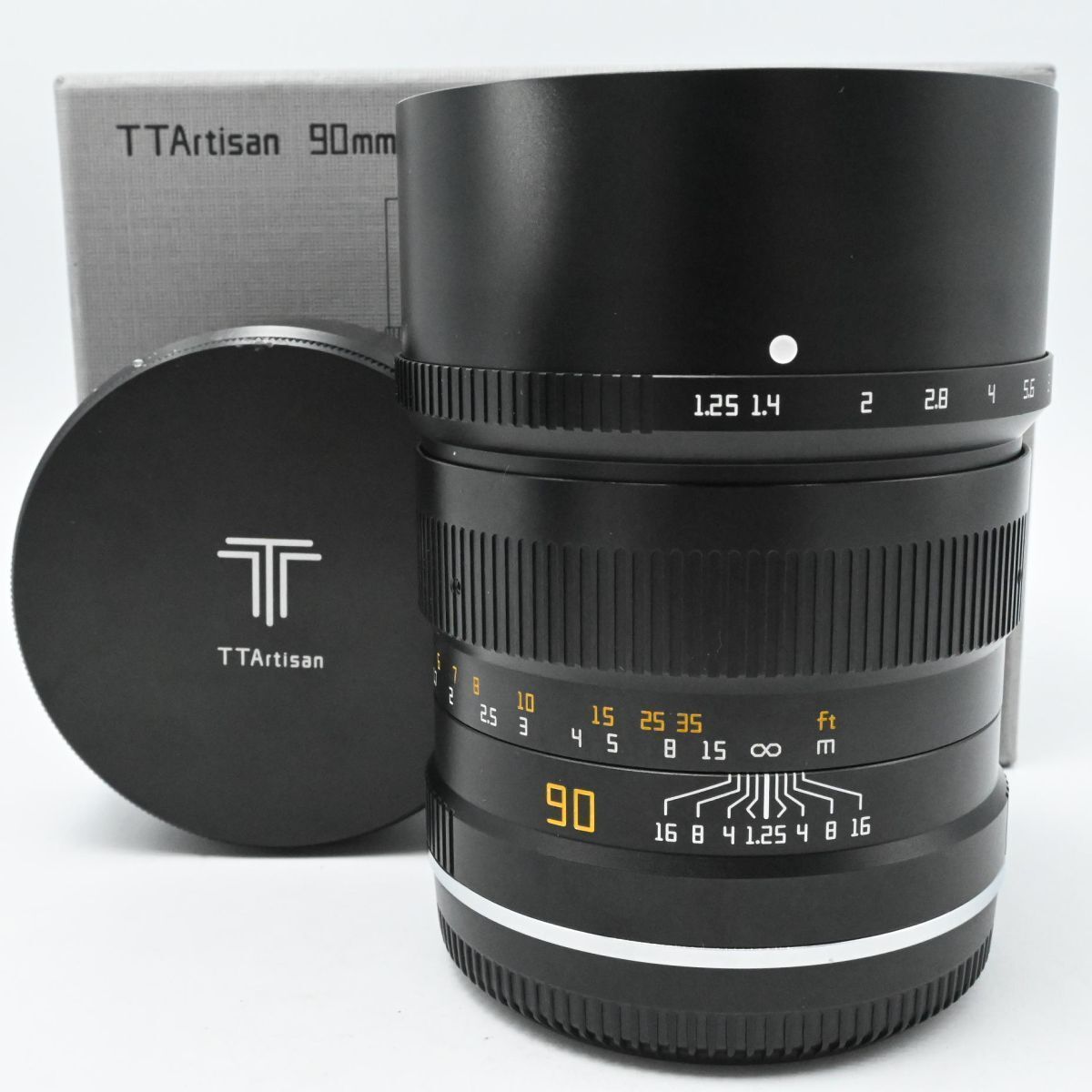 TTArtisan 90mm f/1.25 富士フイルムGFX Gマウント ブラック 銘匠光学  