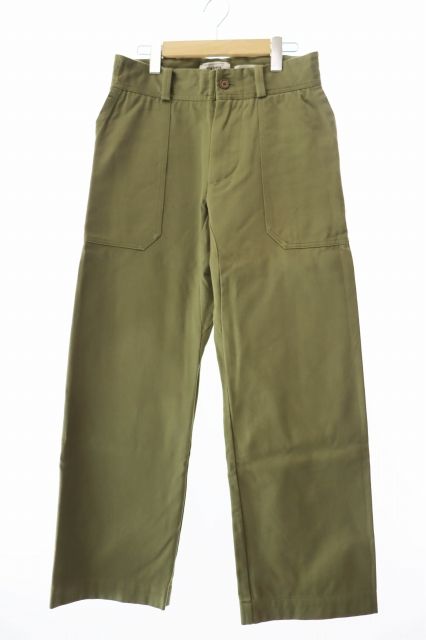 ヤエカ YAECA ファティーグ ベイカー パンツ 12612 S カーキ ブランド古着ベクトル 中古  250202