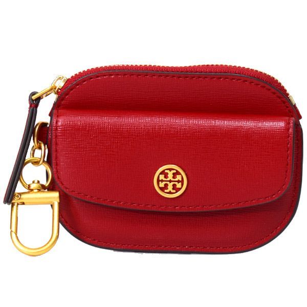トリーバーチ TORY BURCH ポーチ レザー レッド 美品 TORY BURCH 