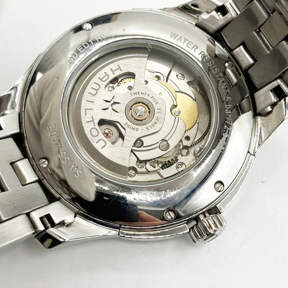 HAMILTON 自動巻き腕時計 ジャズマスター オープンハート