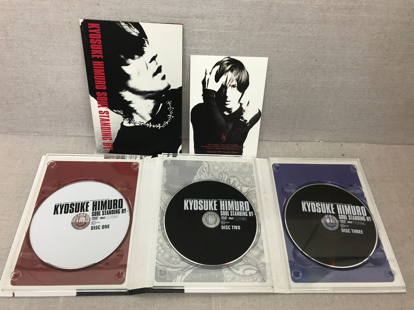 氷室京介 SOUL STANDING BY DVD 3枚組 氷室京介 限定版DVD3枚組 「SOUL STANDING BY」 DVDBOX