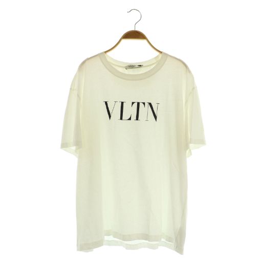 【美品】VALENTINO　VLTN ロゴ 半袖 T-シャツ【М】 VALENTINO / VLTN Tシャツ (VALENTINO/Tシャツ・カットソー