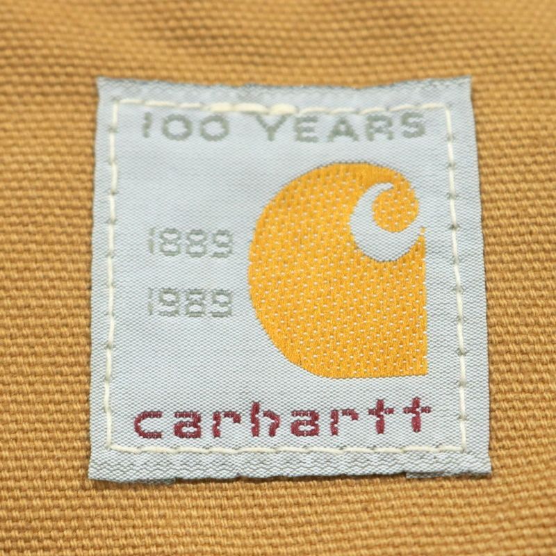 80s USA製 vintage Carhartt 裏地ブランケット 100周年 ミシガン