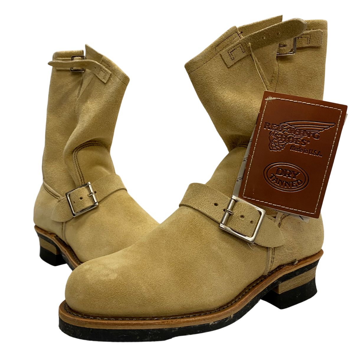 レッドウィング RED WING エンジニアブーツ PT99前期 低ベルト 8268 メンズ靴 ブーツ エンジニア ベージュ 26cmサイズ 201-shoes1461 VB