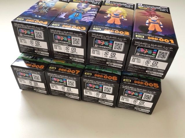 ドラゴンボールZ 劇場版ワールドコレクタブルフィギュア　フルコンプ ドラゴンボールZ 劇場版ワールドコレクタブルフィギュアvol.1 神