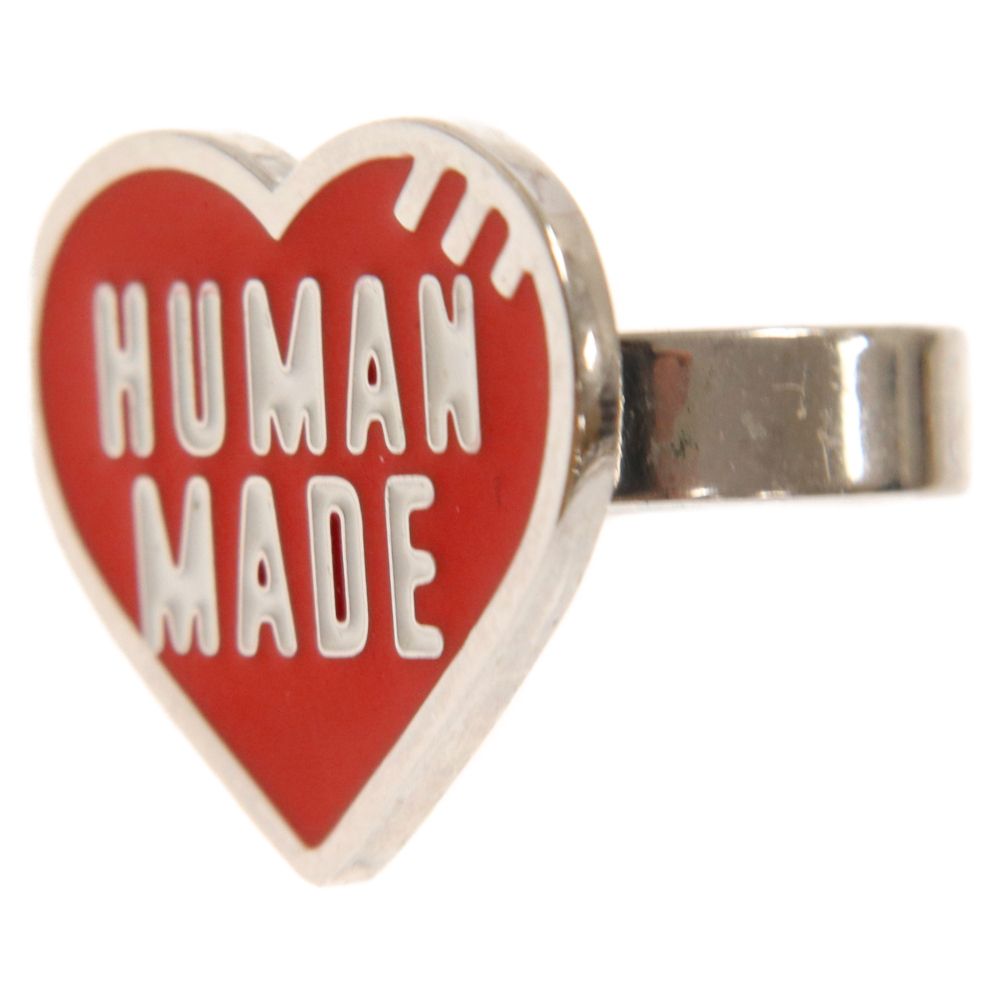 HUMAN MADE (ヒューマンメイド) 22SS HEART RING Pink ロゴ