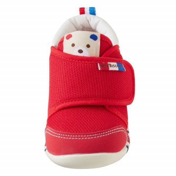 ★入手困難★【ファーストシューズ】ミキハウス　ホットビスケッツ　mikihouse　ファースト　ベビーシューズ　13.5cm　白（01） BOA スノーボードブーツ