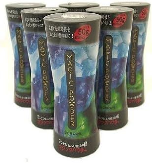 Amazonから発送 マジックパウダー50ｇ 6個セット ナチュラルブラック
