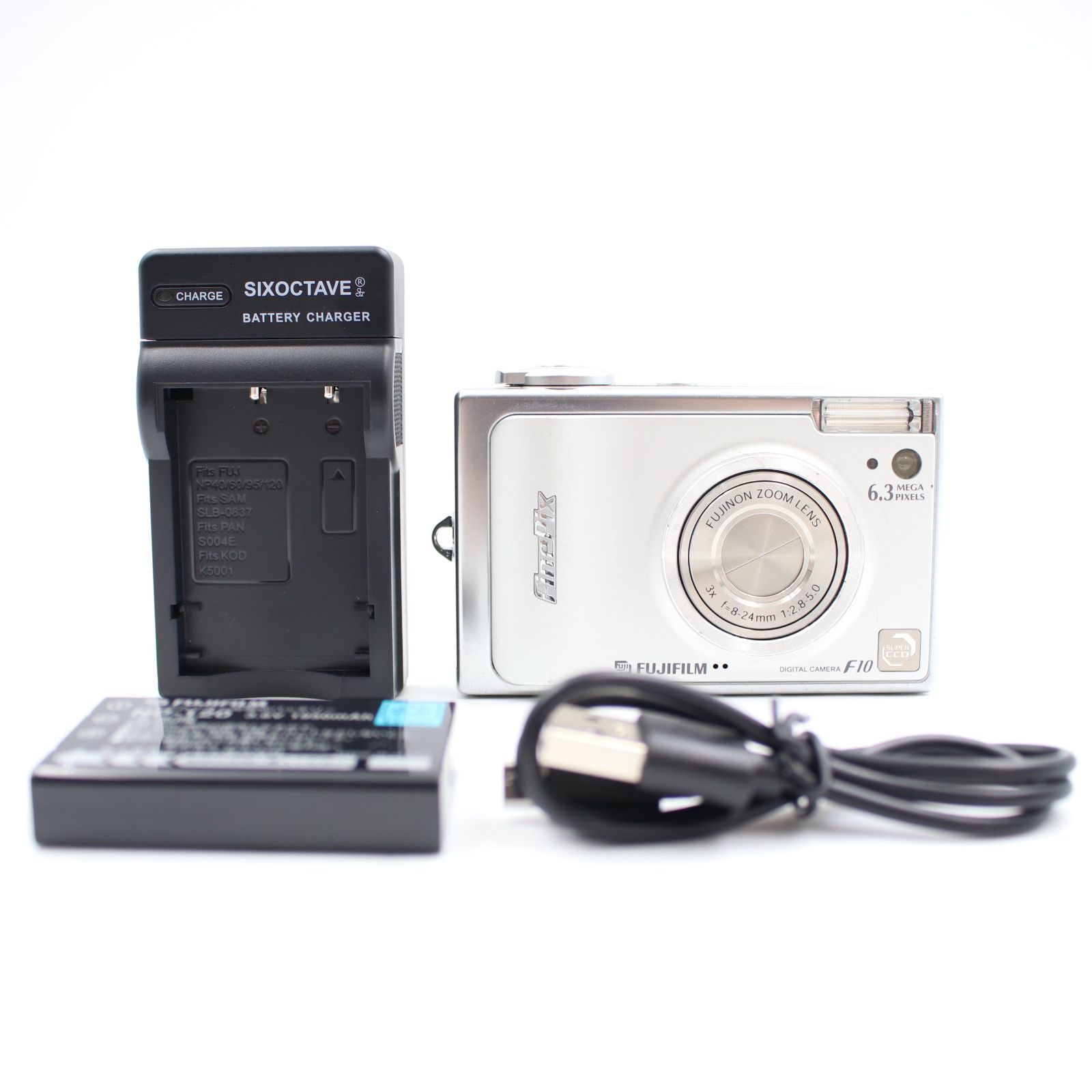 □極上品□ FUJIFILM FinePix F10 シルバー コンパクトデジタル