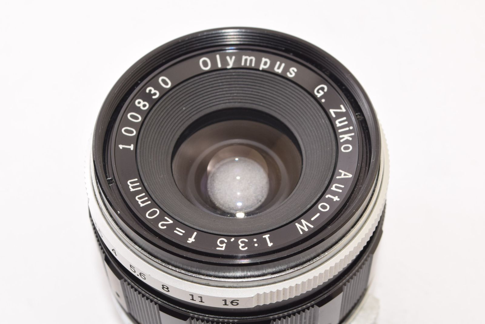 OLYMPUS オリンパス G.Zuiko Auto-W 20mm F3.5 TTLナンバー付き