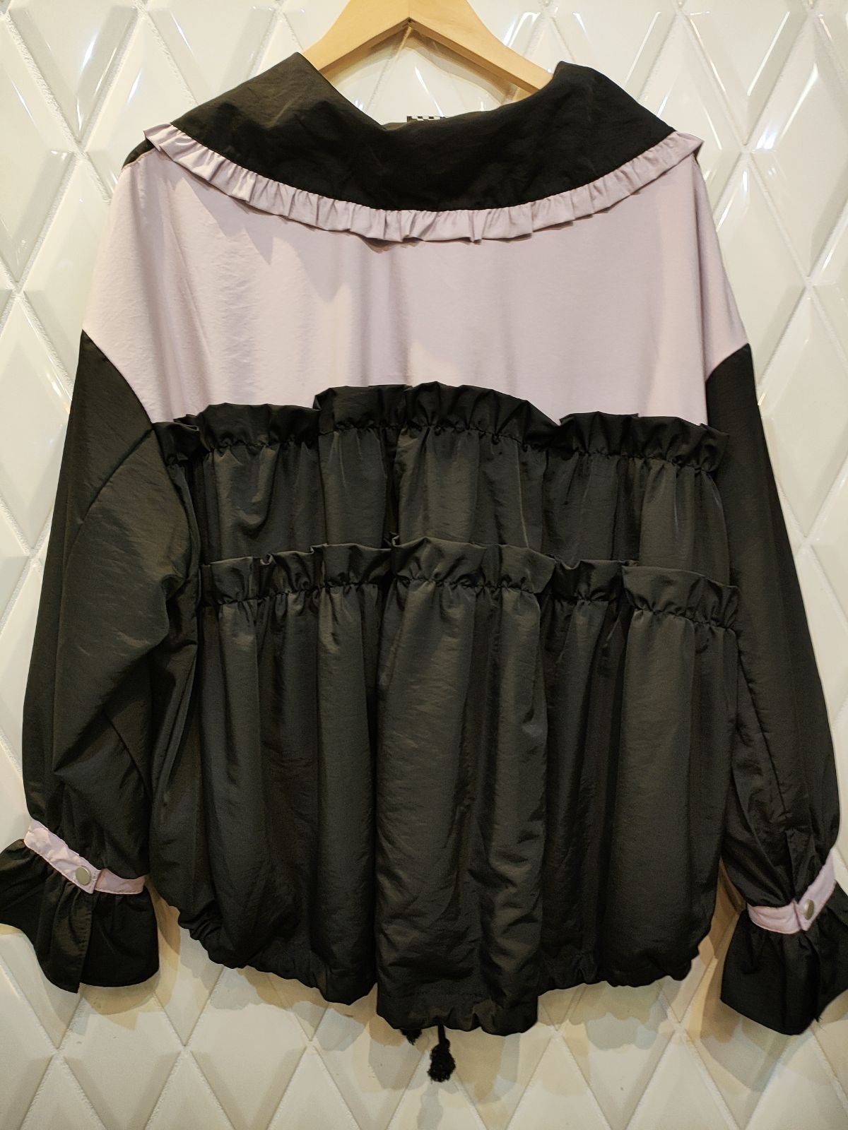 フリル襟ジャケット