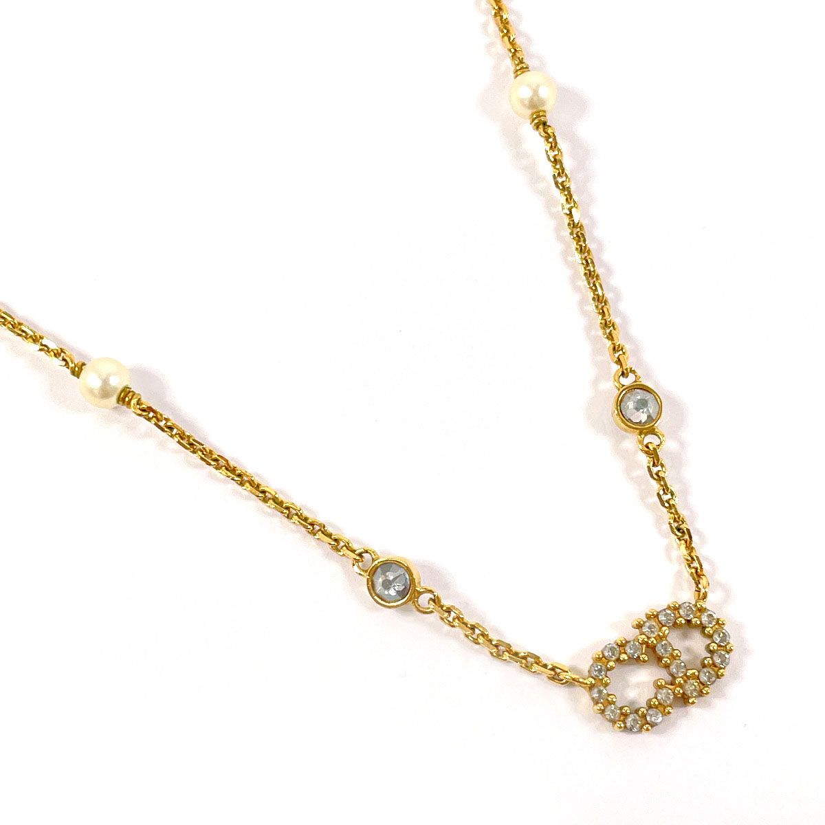 クリスチャンディオール ネックレス CLAIR D LUNE ゴールド クリスチャンディオール ネックレス CLAIR D LUNE ゴールド