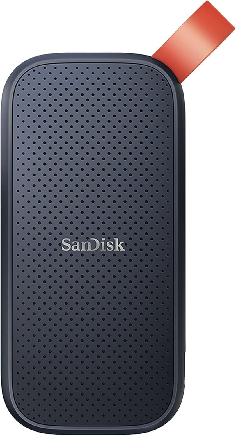 SanDisk ポータブルSSD 1TB 読み取り速度最大800MB|秒 USB 3.2 Gen 2 NVMe ソリッドステートパフォーマンス アップデートされたファームウェア SDSSDE30-1T00-G26 海外パッケージ