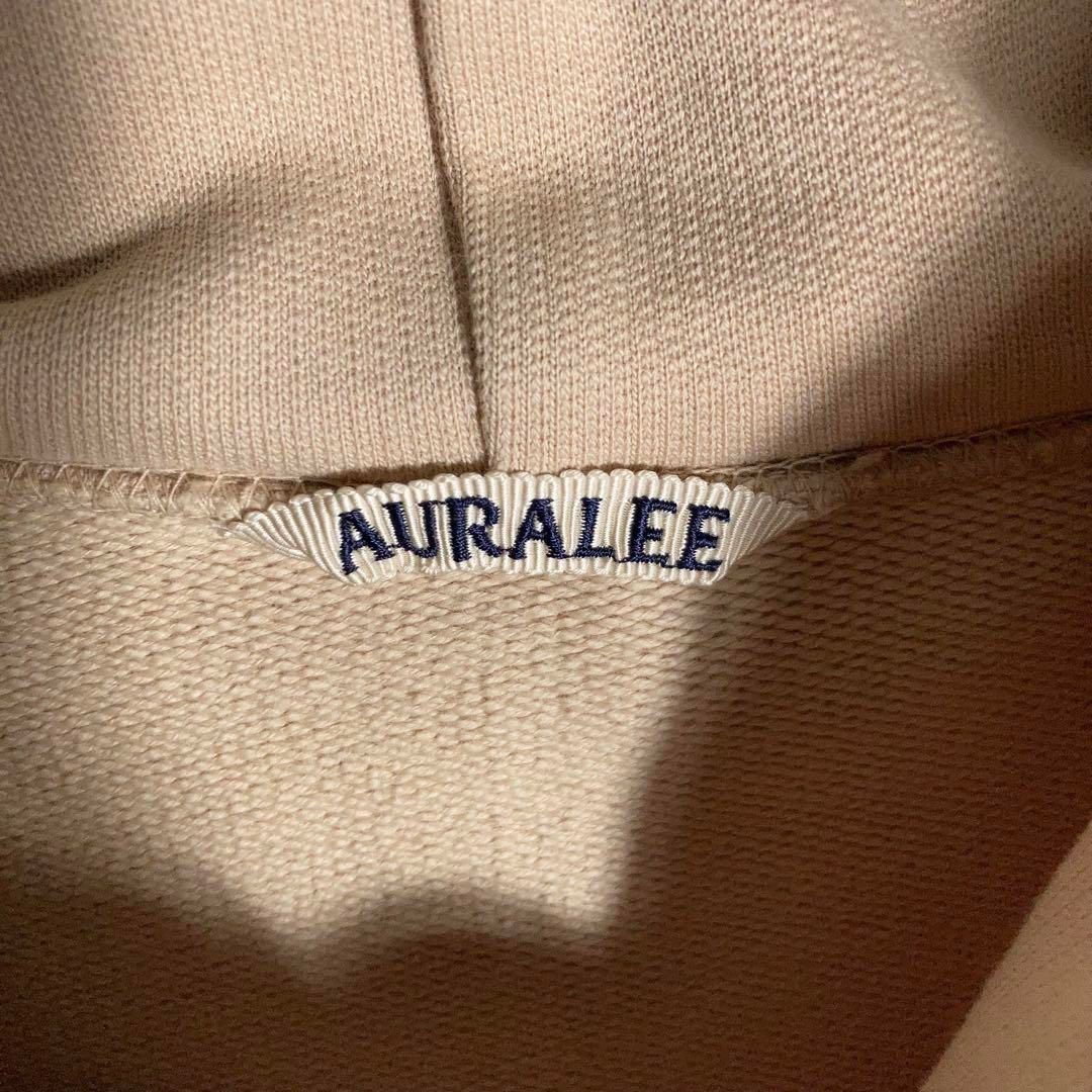 AURALEE ベージュ フード付きパーカー サイズ3 AURALEE ベージュ フード付パーカー - メルカリ