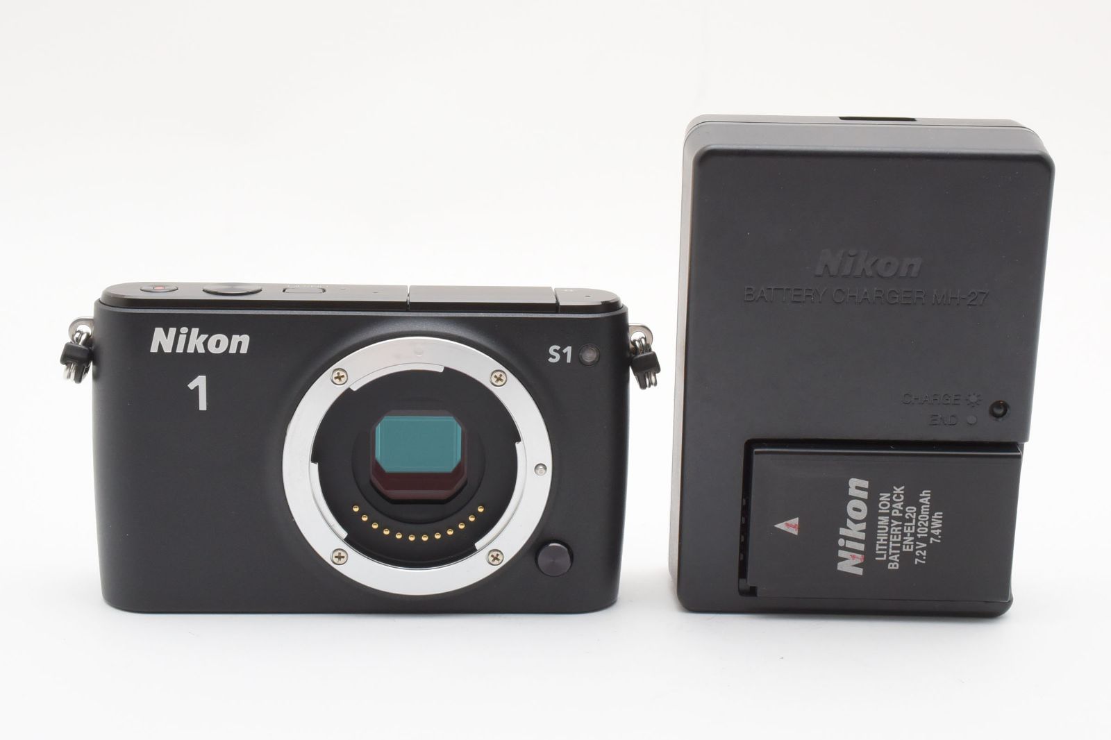 極上品 Nikon Nikon 1 S1 バッテリーチャージャーセット