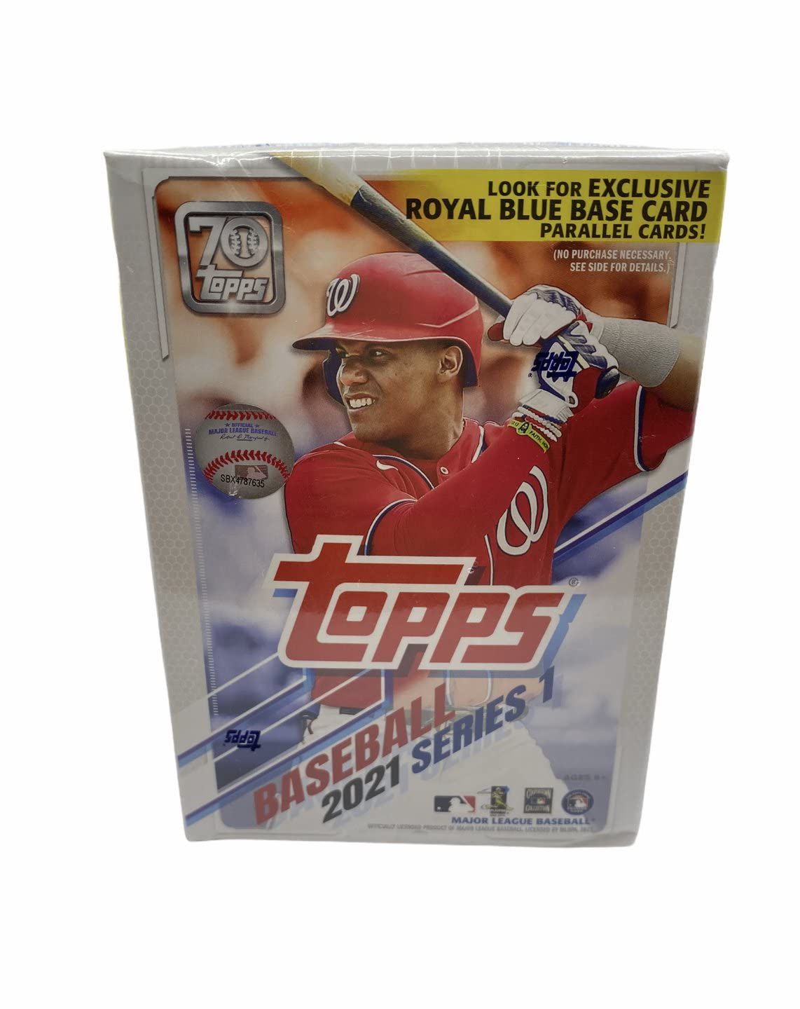 2021 Topps Series 1 Baseball 7 Pack Blaster Box トップス ベースボール ブラスターボックス 14枚1パック 7パック入り 合計98枚 並行輸入品