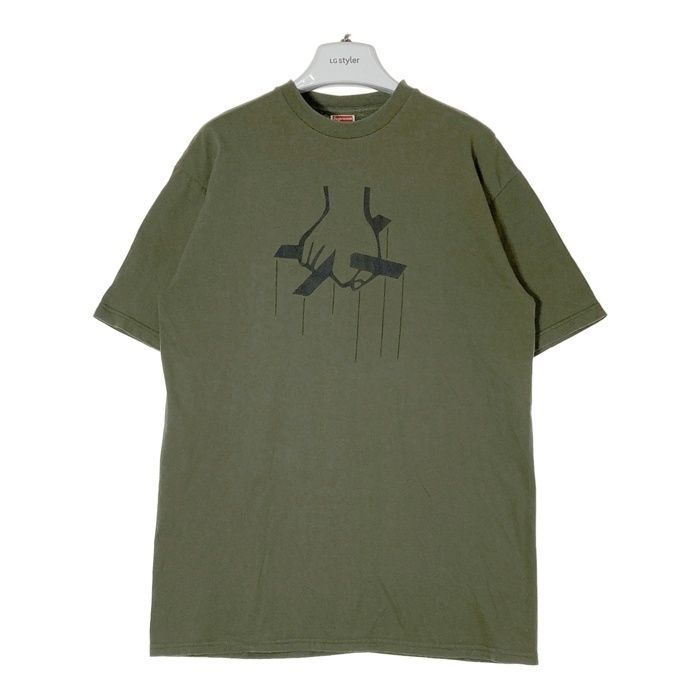 ☆Supreme シュプリーム 01SS The GodFather Logo Tee Tシャツ カーキ 