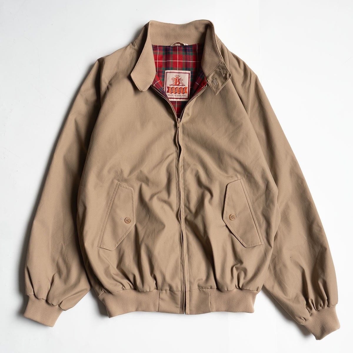 美品 BARACUTA バラクータ G9 タン 極美品】 BARACUTA 【G9 スウィングトップ ハリントンジャケット