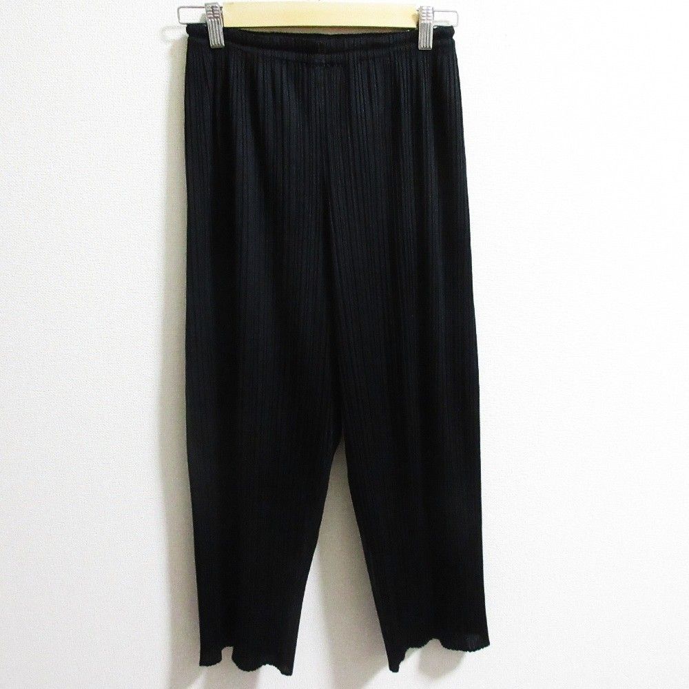 【美品】プリーツプリーズ/イッセイミヤケ/プリーツロングパンツ/ブラック/日本製 楽天市場】プリーツプリーズ イッセイミヤケ PLEATS PLEASE ISSEY