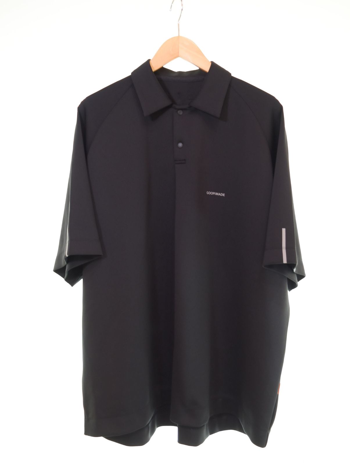 GOOPiMADE グーピーメイド　ポロシャツ グーピーメイド GOOPiMADE Polo Shirt ロゴ プリント オーバーサイズ