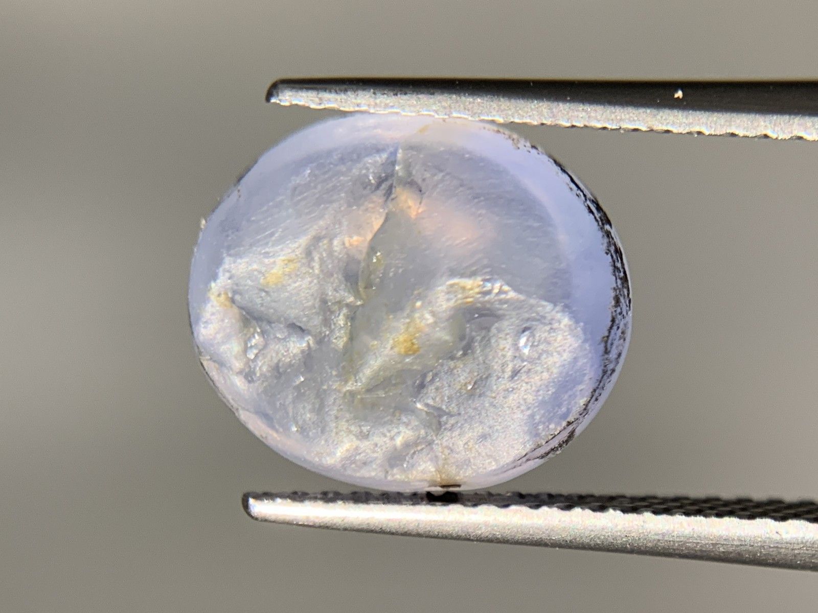 スターサファイア 天然 8.923ct 中央宝石ソーティング付き 12.5
