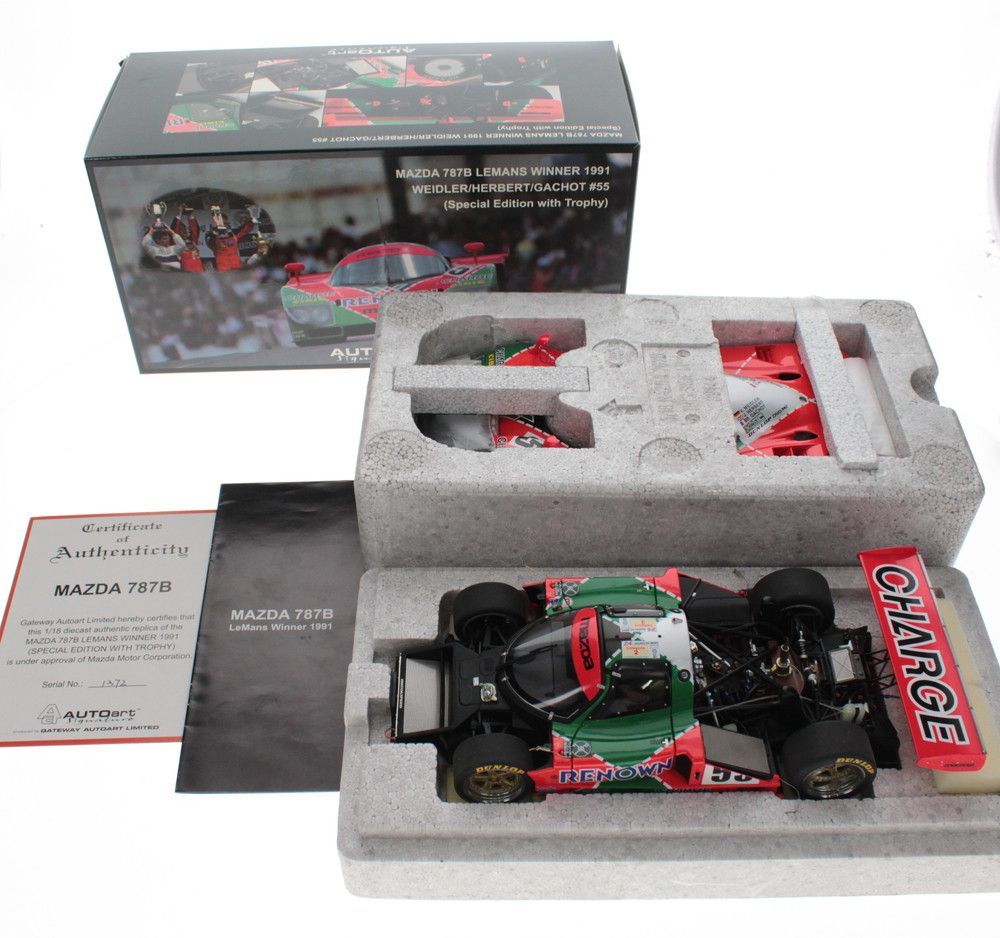 ○オートアート マツダ 787B LeMans 1/18 55号車 - メルカリ