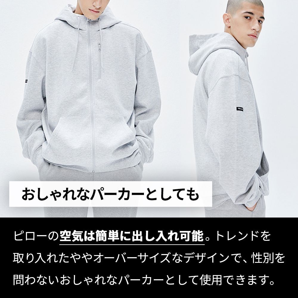 新品】Pillowdy ｜ エアピロー付きパーカー｜Hoodie V2 Comfiy