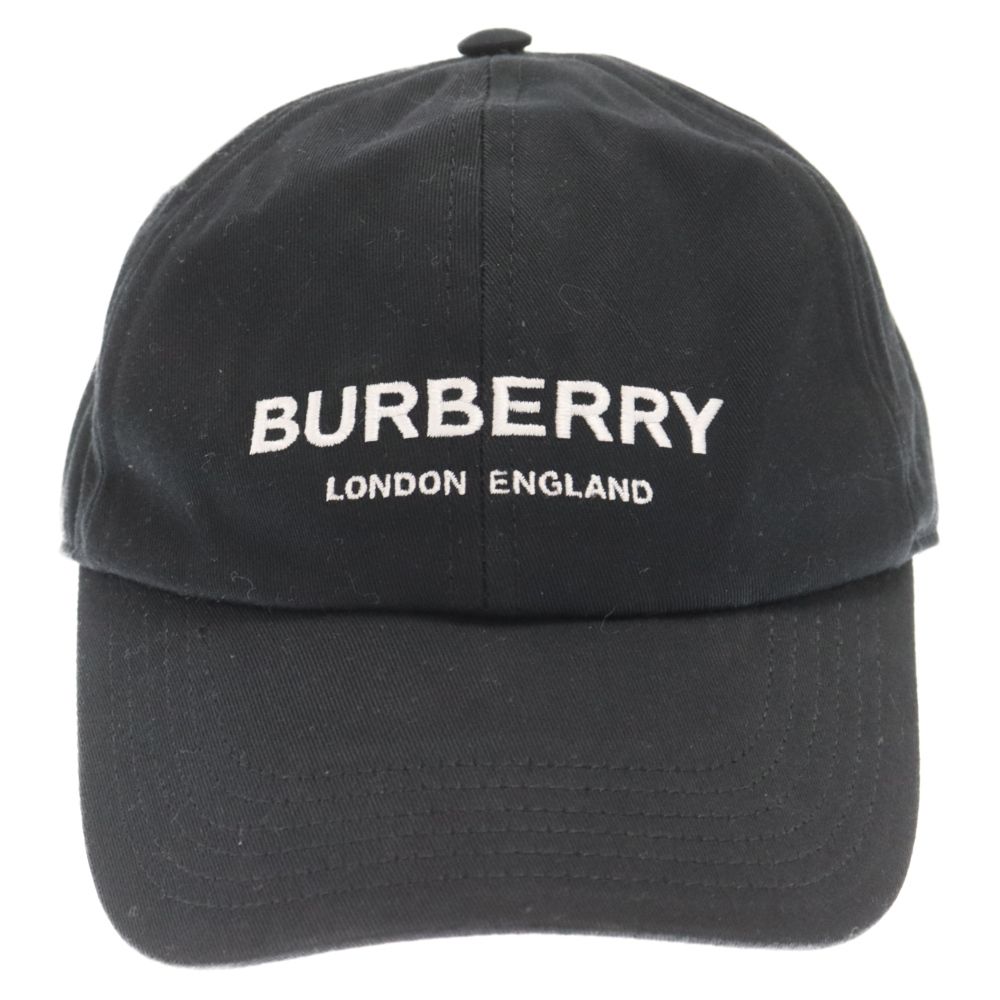 新品☆バーバリーBURBERRYキャップ 立体刺繍ブラック